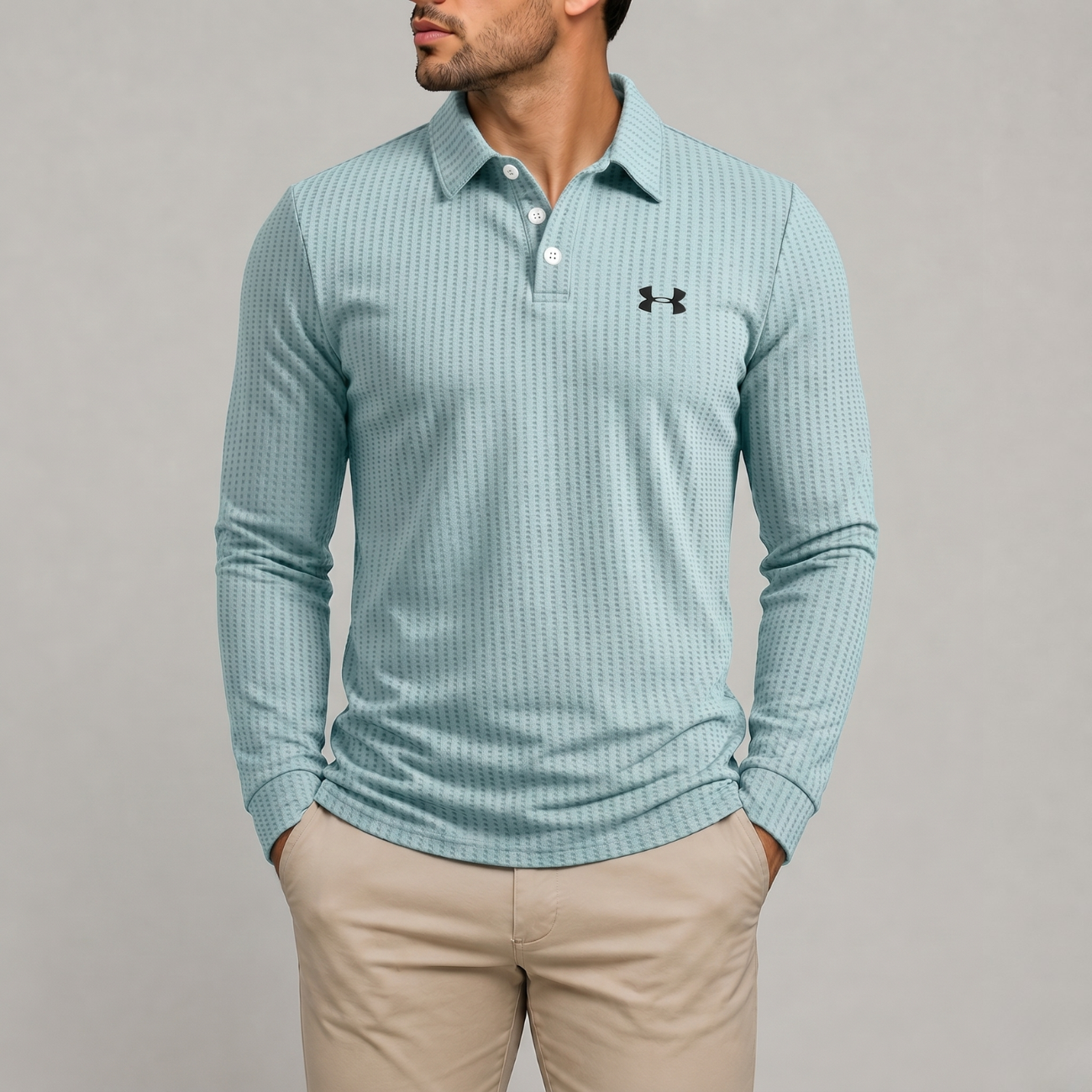 Long-Sleeve Performance Polo - Clearance Sale