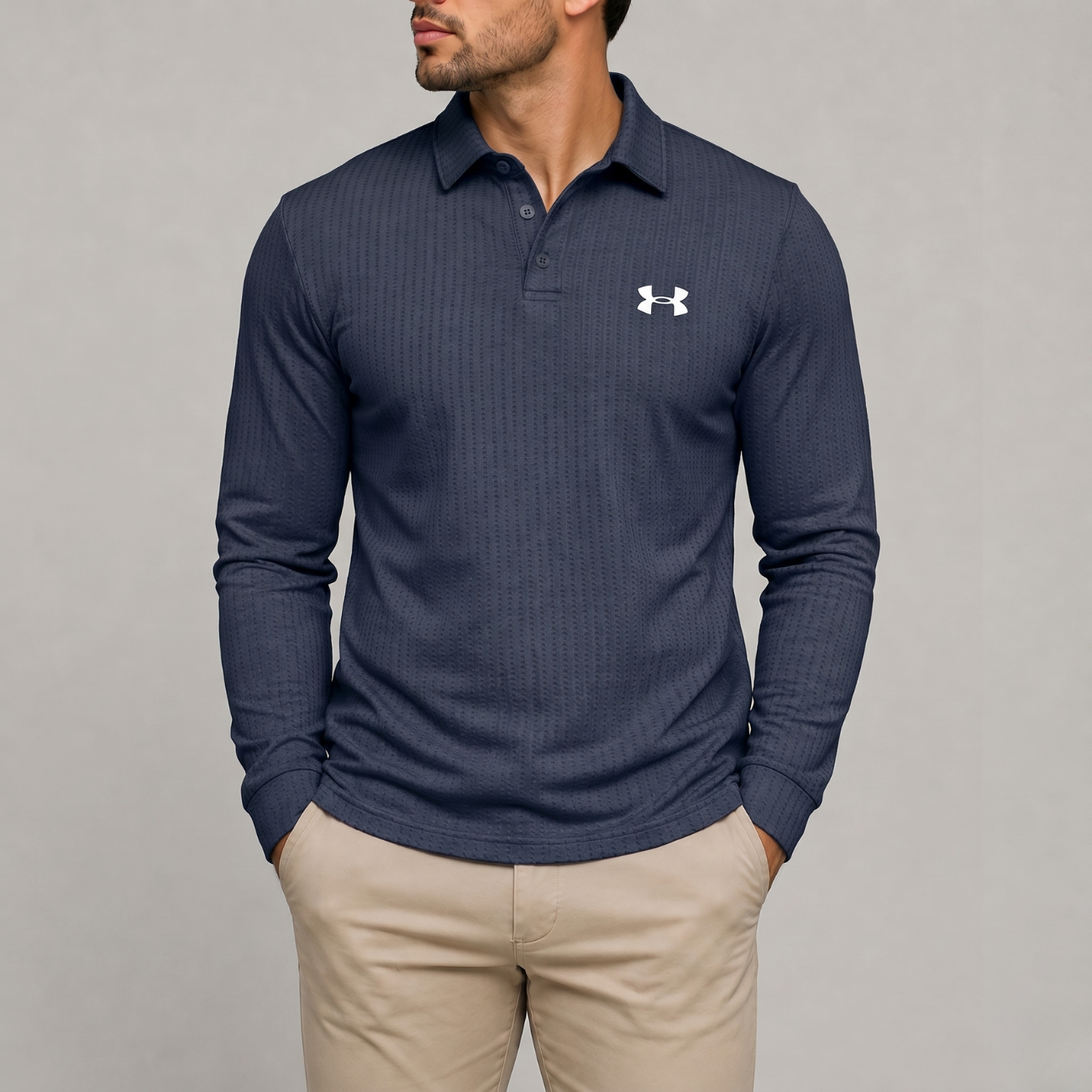 Long-Sleeve Performance Polo - Clearance Sale