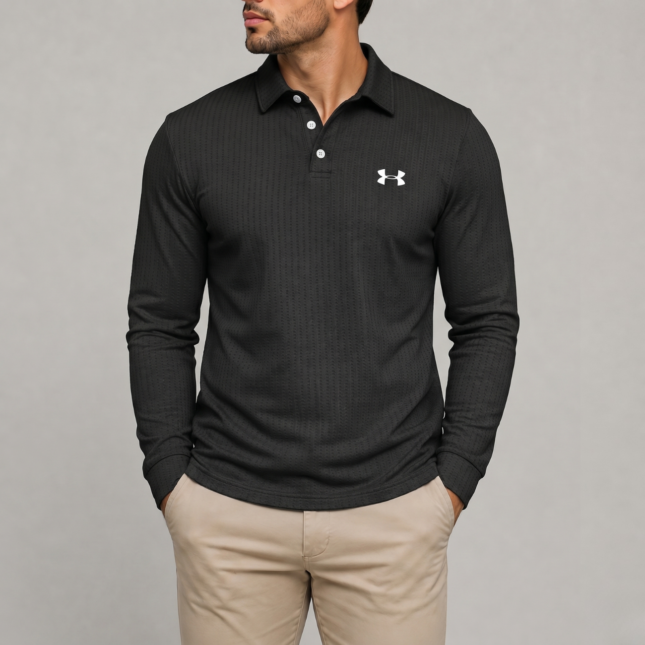 Long-Sleeve Performance Polo - Clearance Sale