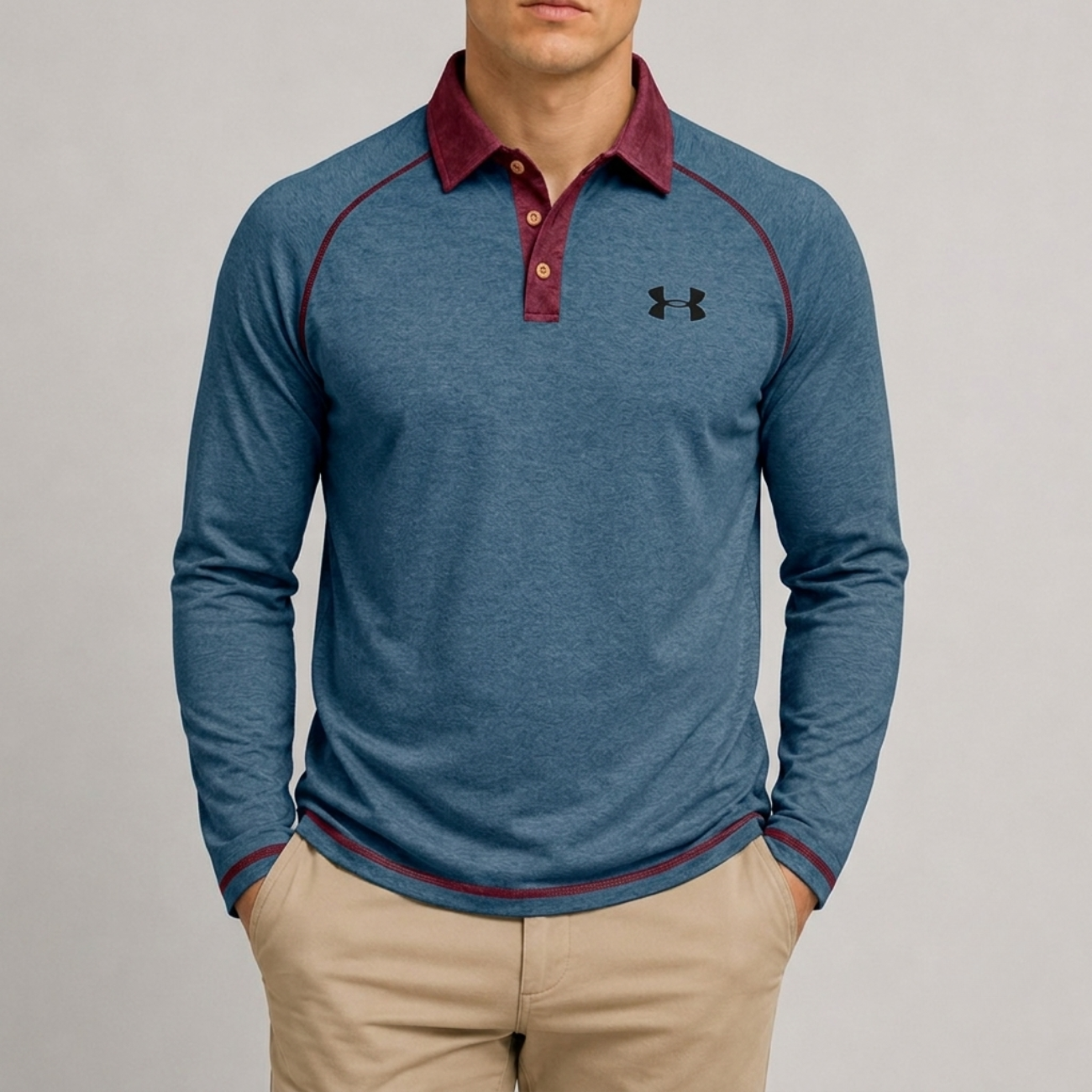 Long Sleeve Polo - Clearance Sale