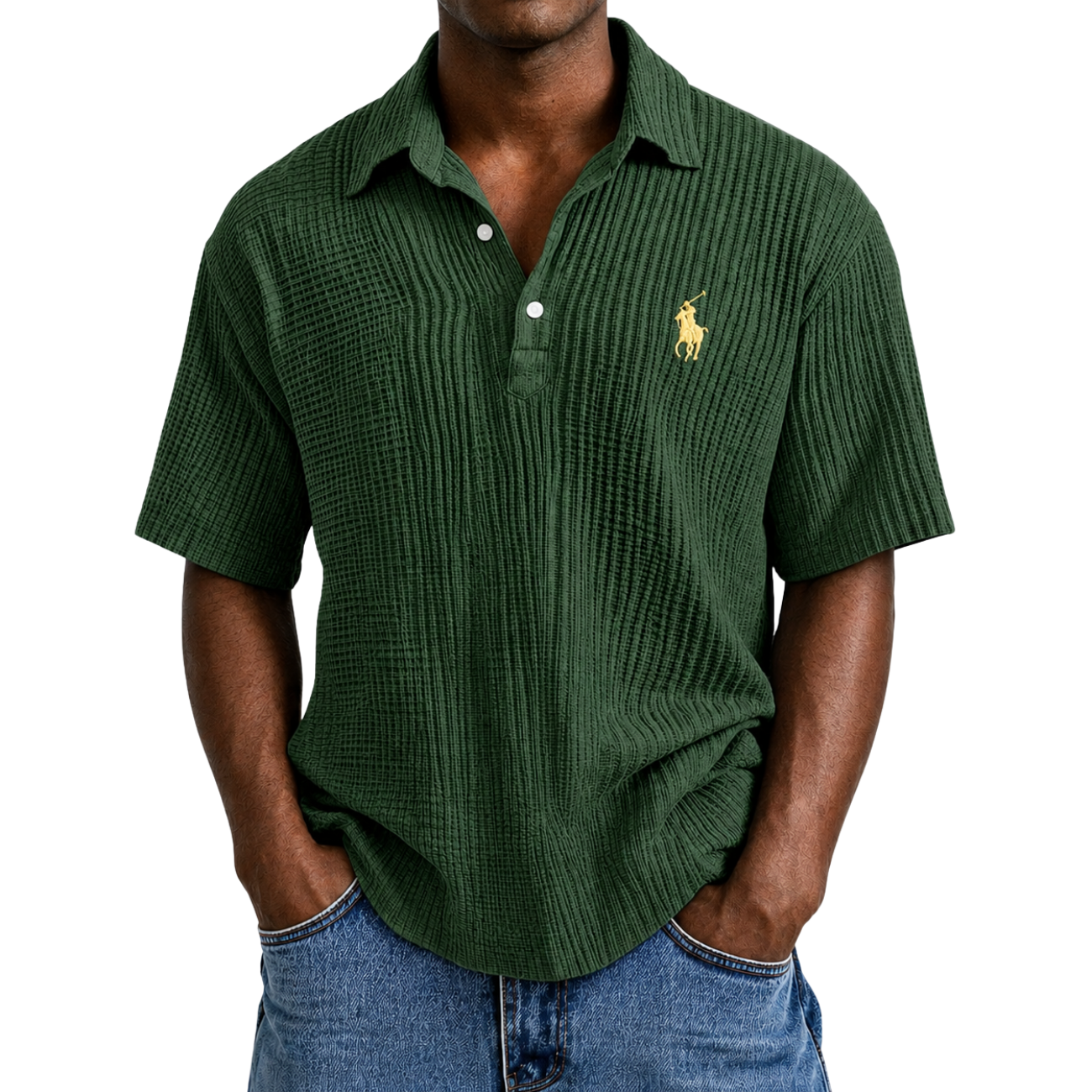 Polo Heritage™ – Strukturiertes Herren-Poloshirt