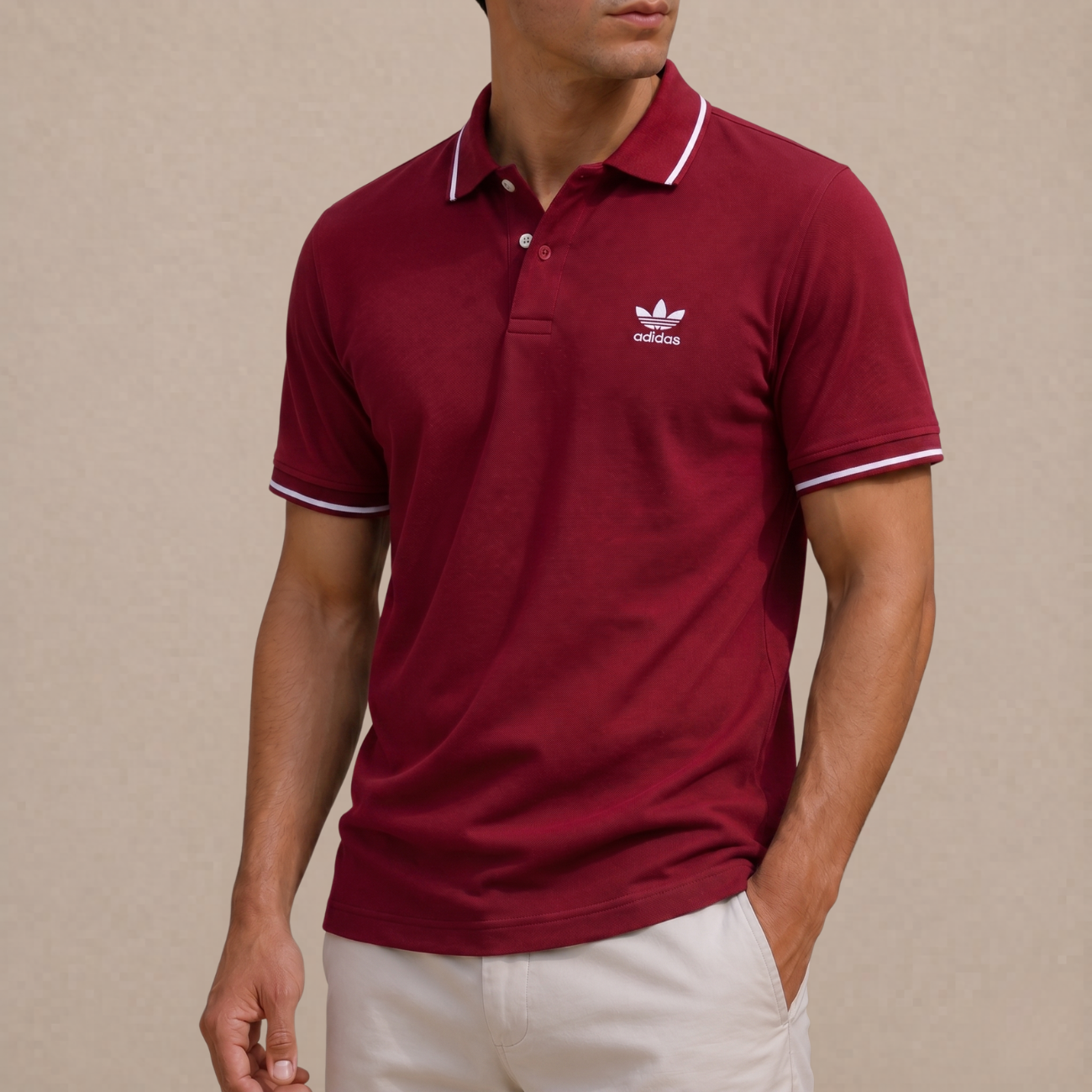 Classic Knitted Polo Shirt - Clearance Sale