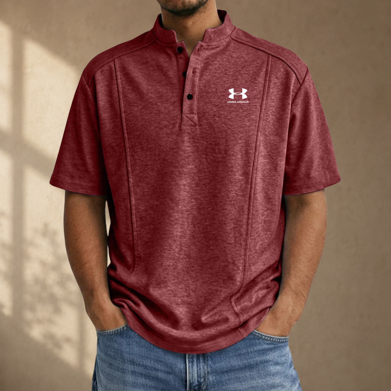Vertical Seam Tech Polo - Clearance Sale