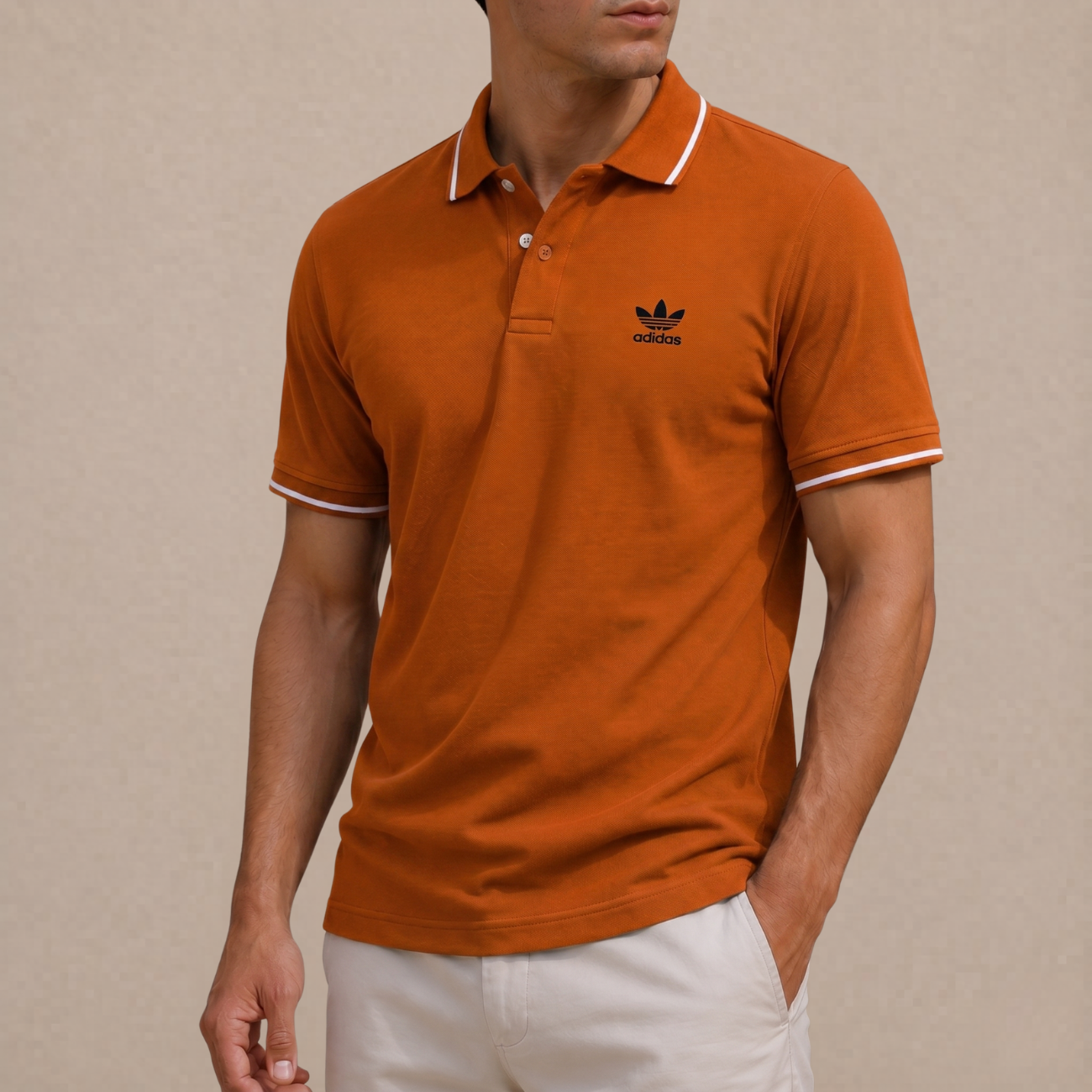 Classic Knitted Polo Shirt - Clearance Sale