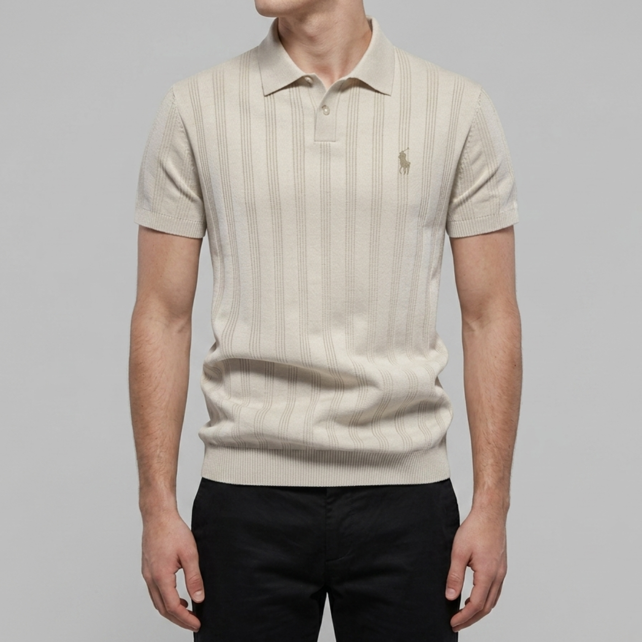 Breathable Knit Polo - Clearance Sale