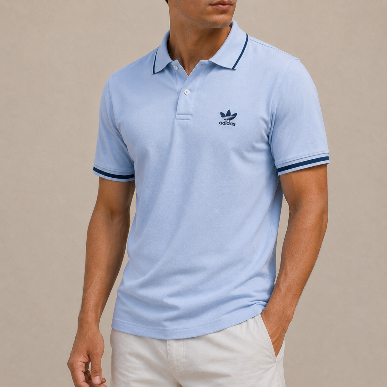 Classic Knitted Polo Shirt - Clearance Sale