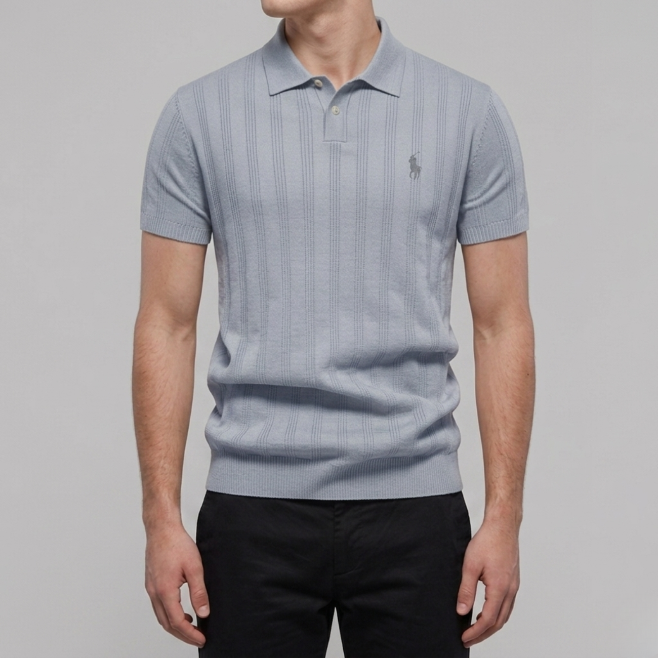 Breathable Knit Polo - Clearance Sale