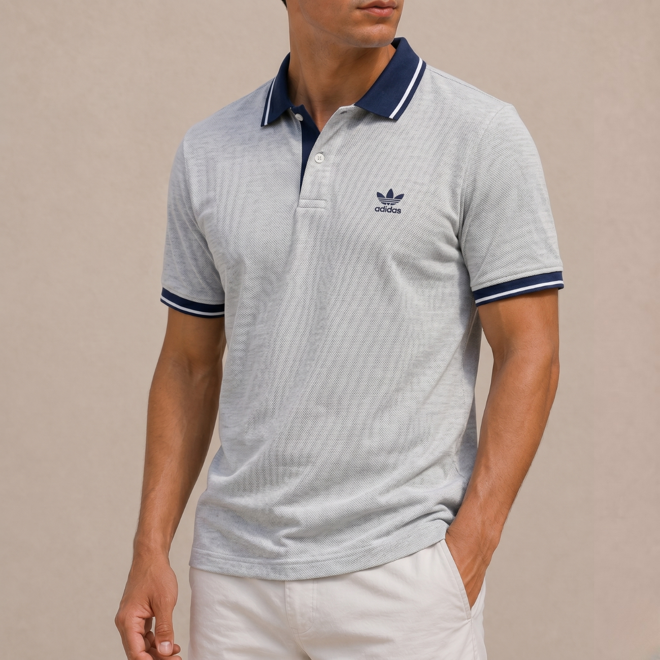 Classic Knitted Polo Shirt - Clearance Sale