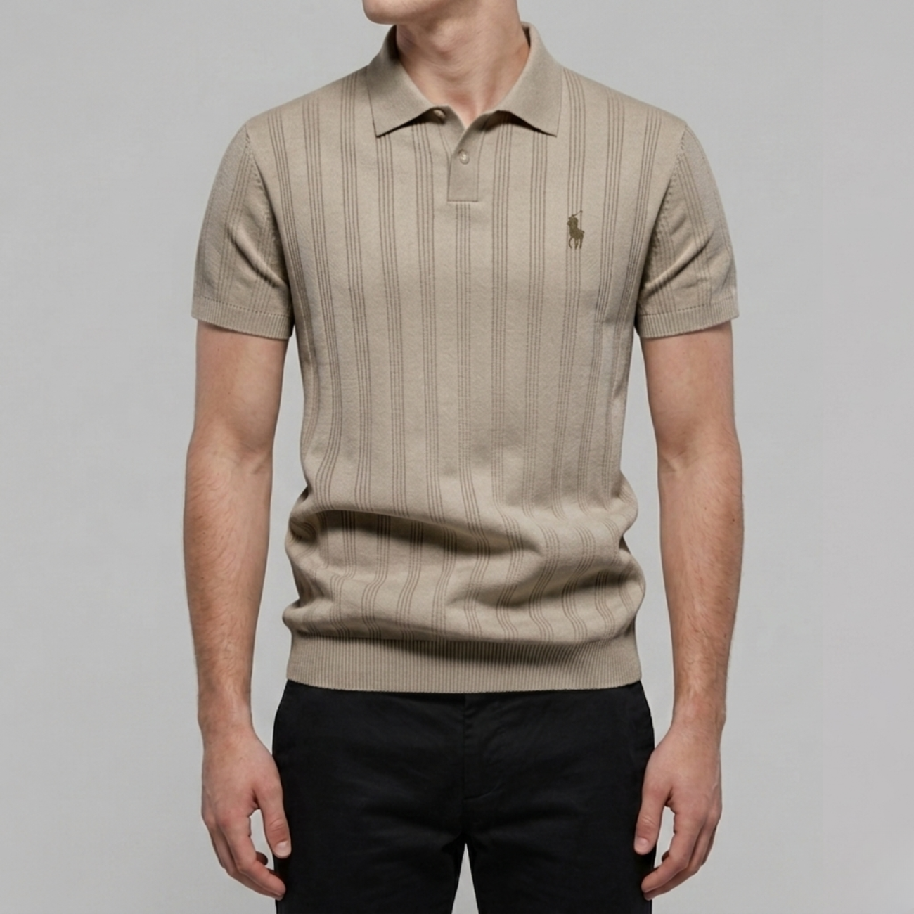 Breathable Knit Polo - Clearance Sale