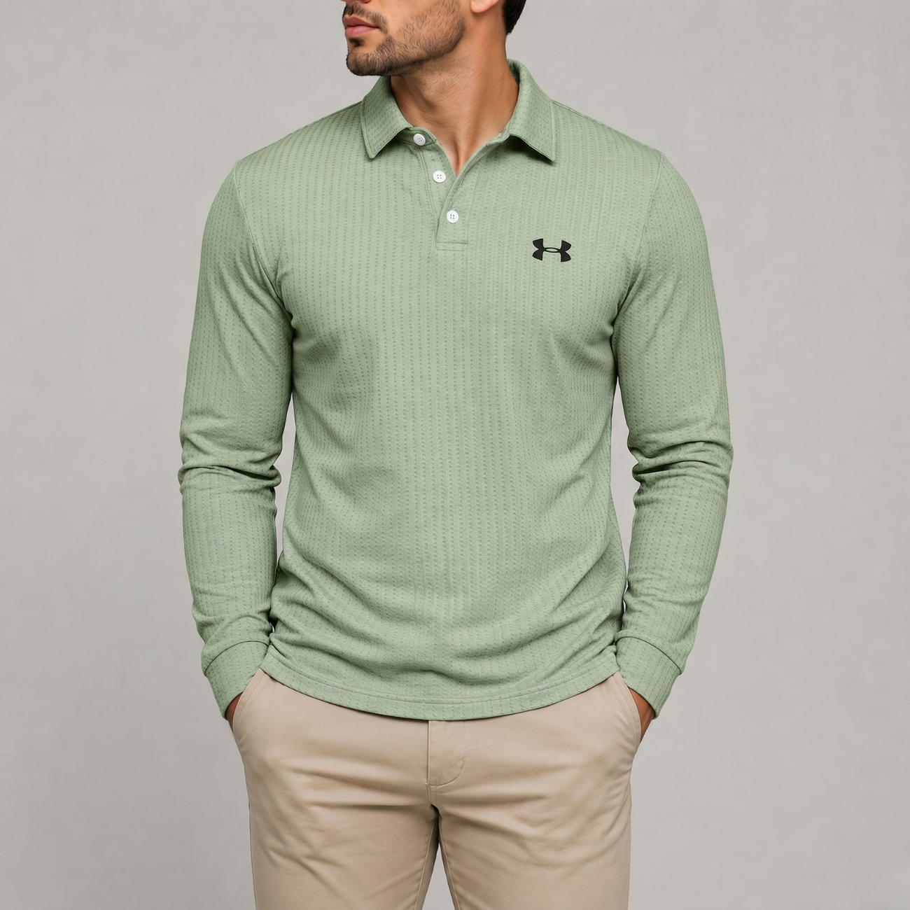 Long-Sleeve Performance Polo - Clearance Sale