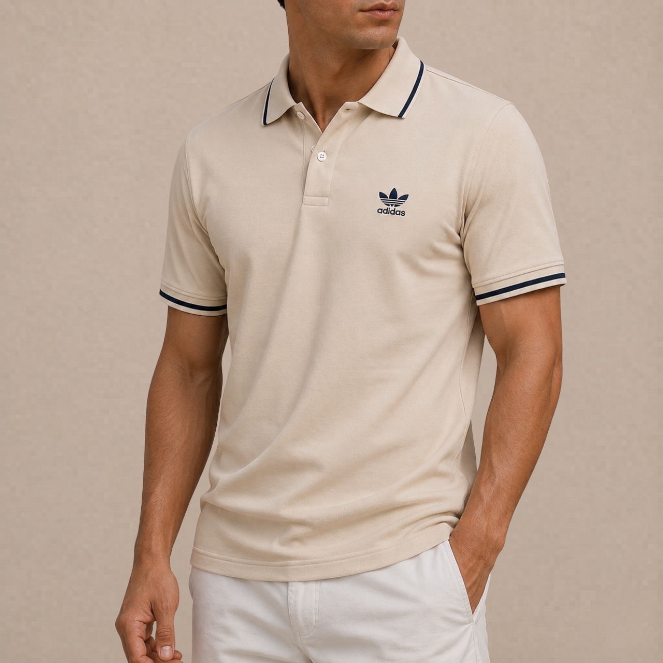 Classic Knitted Polo Shirt - Clearance Sale
