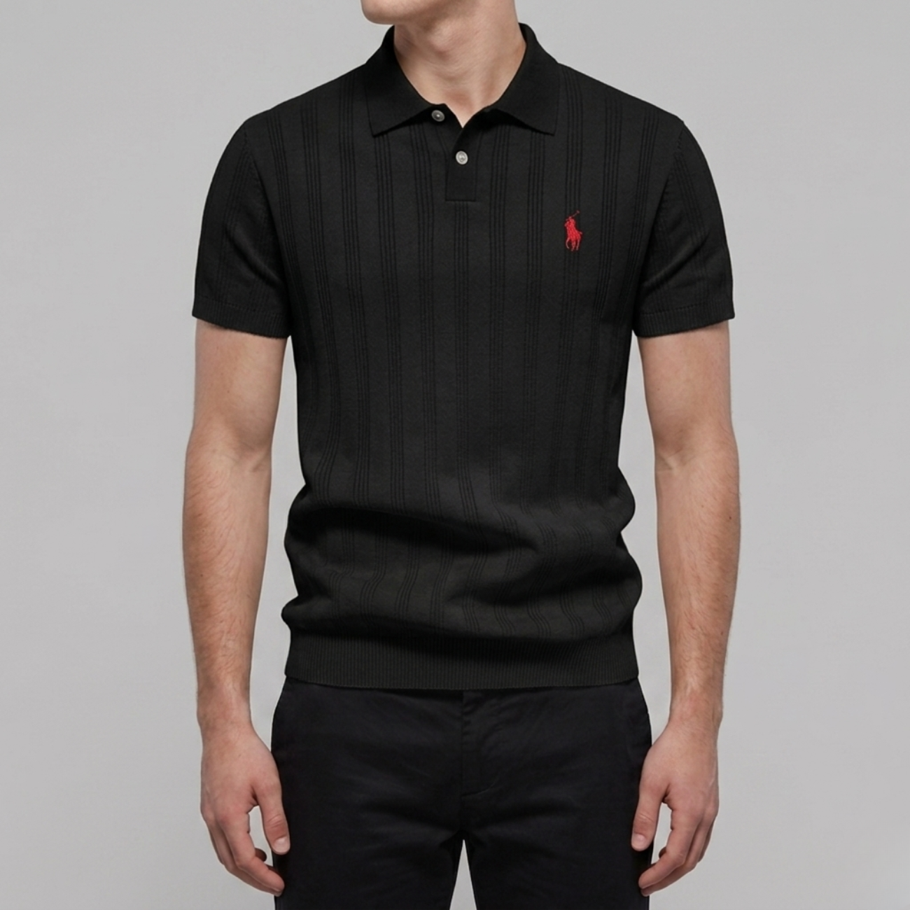 Breathable Knit Polo - Clearance Sale