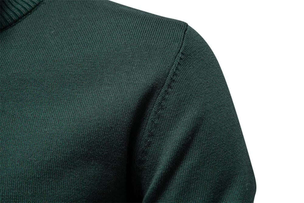 Herren Strickpullover mit Reißverschluss