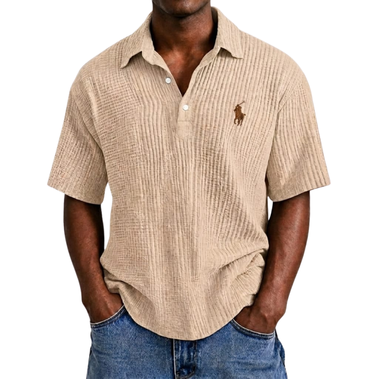 Polo Heritage™ – Strukturiertes Herren-Poloshirt