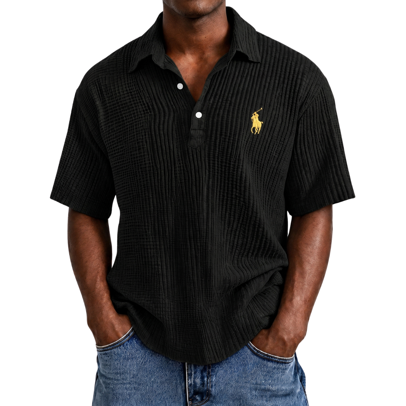 Polo Heritage™ – Strukturiertes Herren-Poloshirt