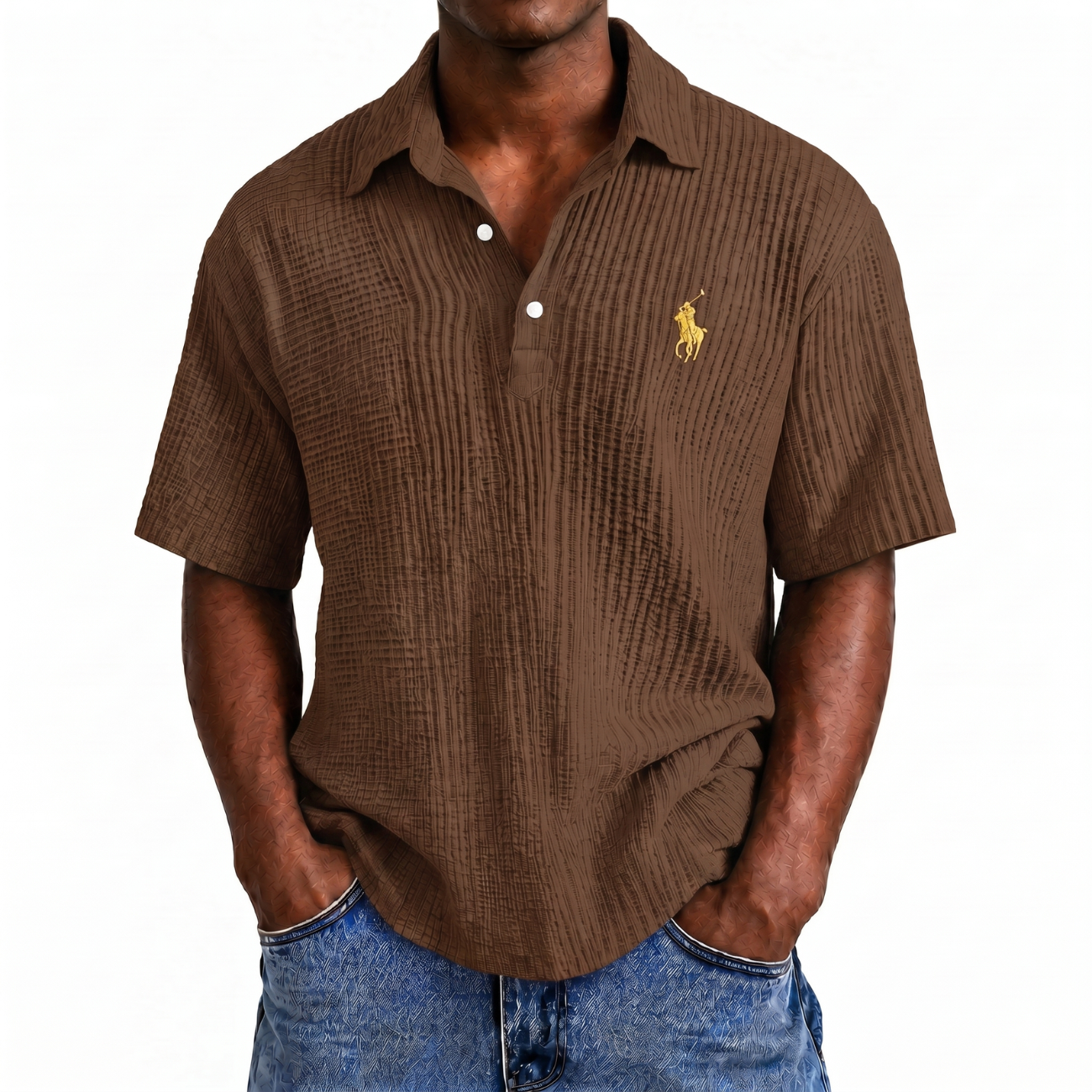Polo Heritage™ – Strukturiertes Herren-Poloshirt