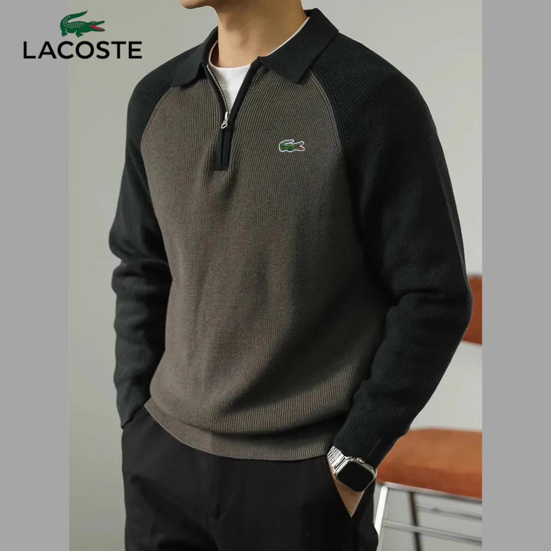 Men’s Premium Knit Zip-Up Sweater – Everyday Comfort Fit