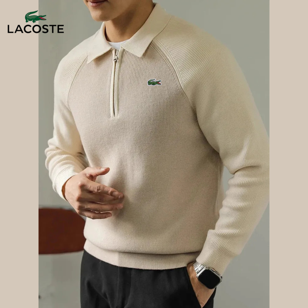 Men’s Premium Knit Zip-Up Sweater – Everyday Comfort Fit