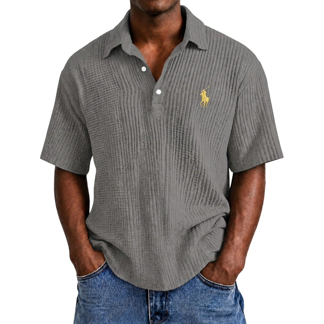 Polo Heritage™ – Strukturiertes Herren-Poloshirt