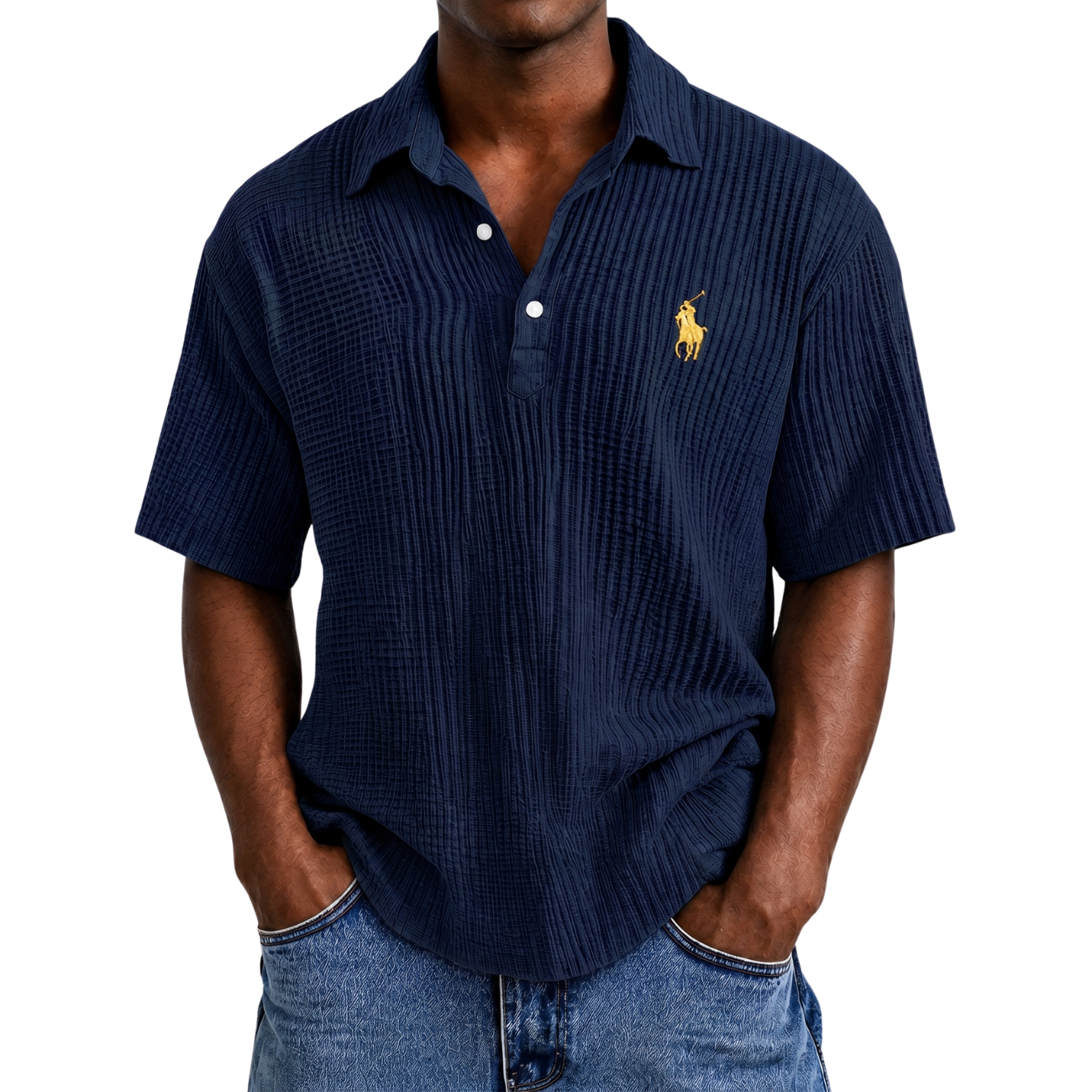 Polo Heritage™ – Strukturiertes Herren-Poloshirt