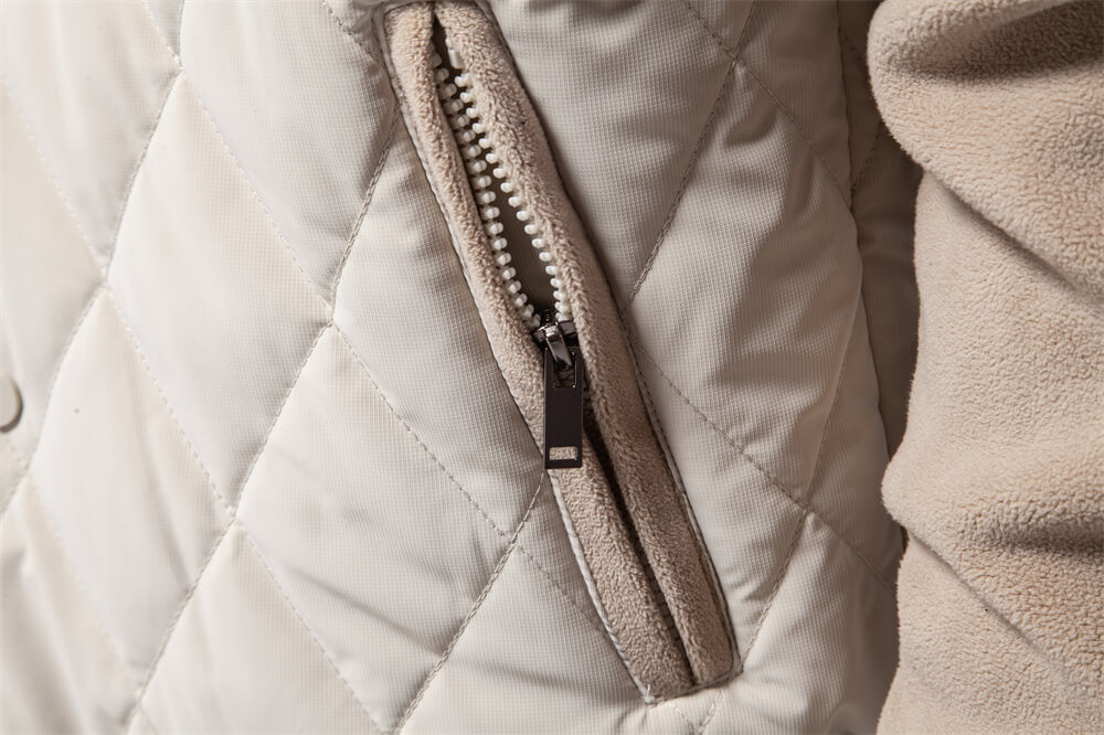 Herren Steppjacke im College-Stil