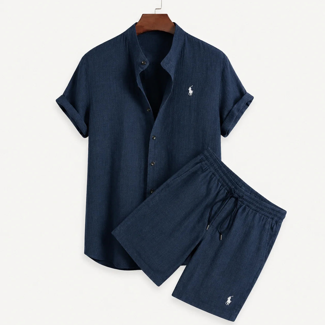 Men's Linen Set [Buy shirt, Get shorts free]